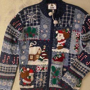 Tiara International Christmas Sweater